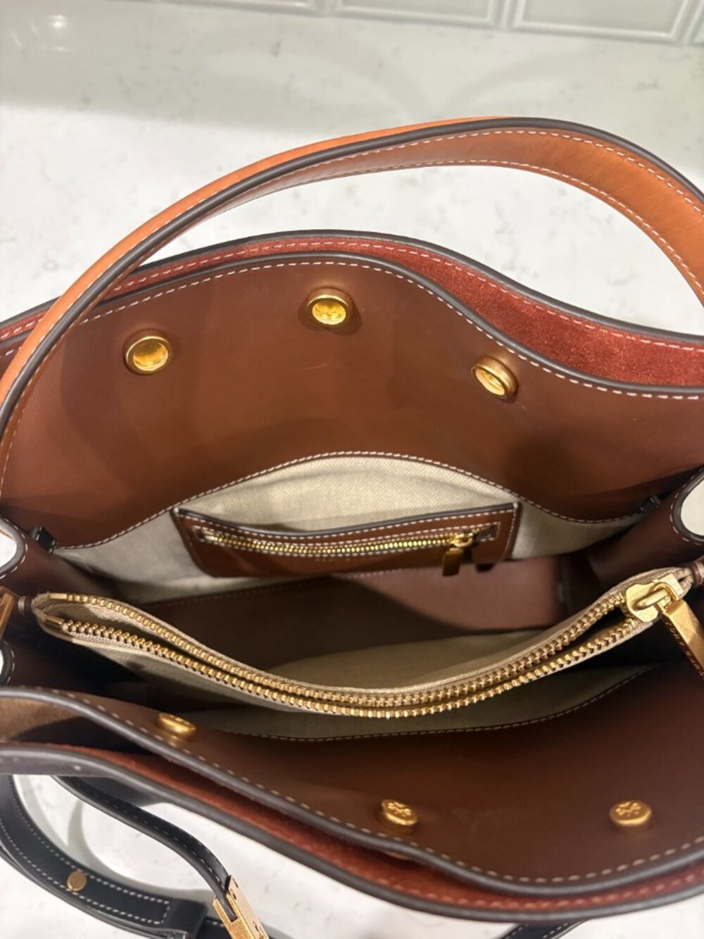 PETITE LEE RADZIWILL DOUBLE BAG - Picture 5 of 10